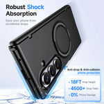 Shockproof Hinge Protection Case with Auto-Closure for Samsung Galaxy Z Fold 7