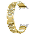 Diamond-Patterned Link Bracelet for Samsung Galaxy Watch 9