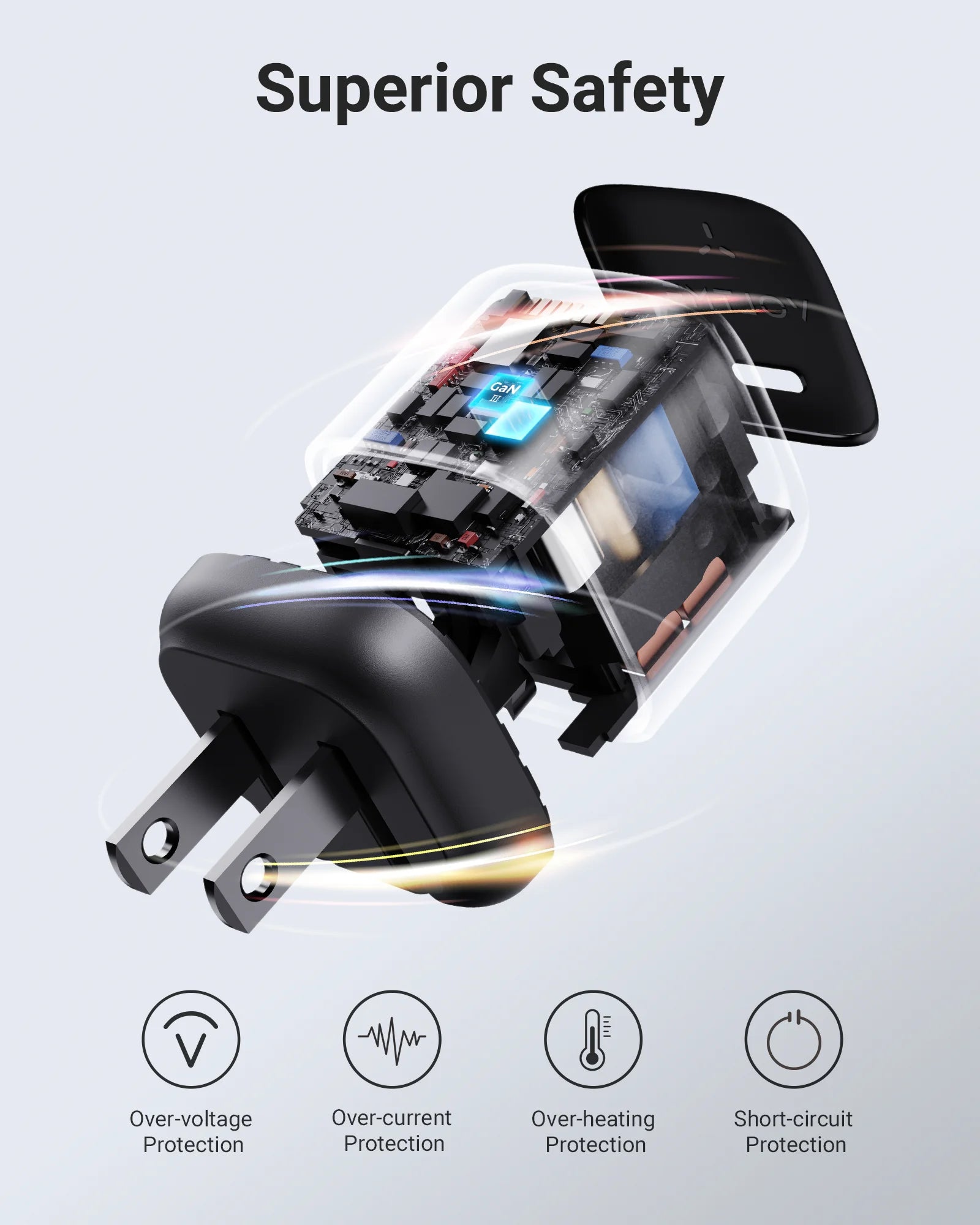 VOLTME 30W GaN III Fast Charging Block Power Adapter