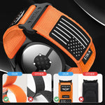 USA Flag-Themed Sporty Trail Loop Nylon Band for Google Pixel Watch 3