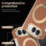 Shockproof MagSafe Case with 360° Rotating Ring Stand for iPhone Duo