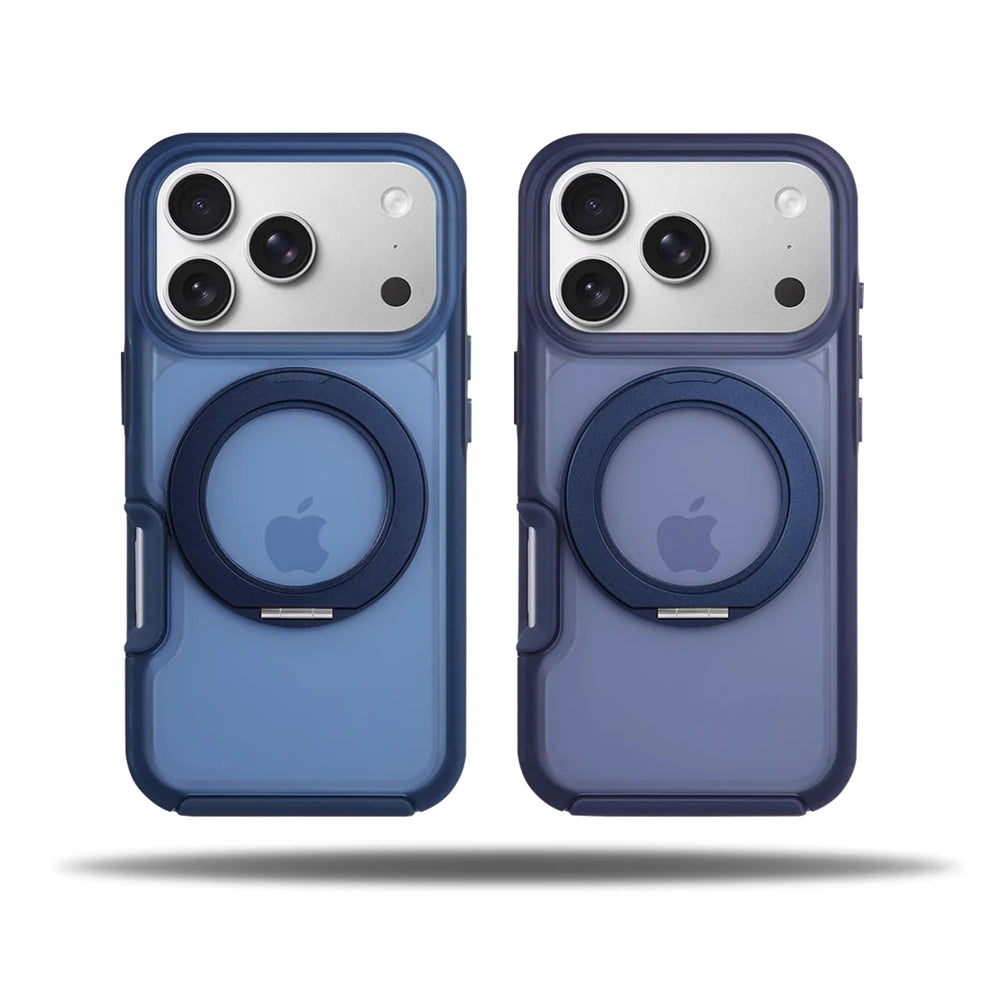 Shockproof MagSafe Case with Ring Holder for iPhone 17 Series