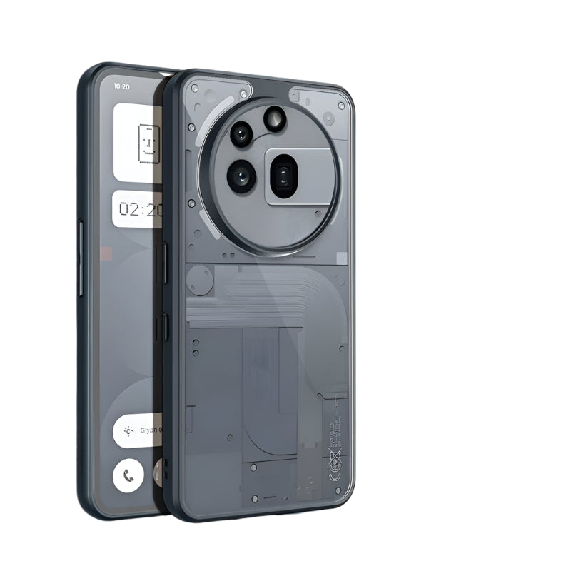 Anti-Fingerprint Transparent PC + TPU Case for Nothing Phone 3a Pro