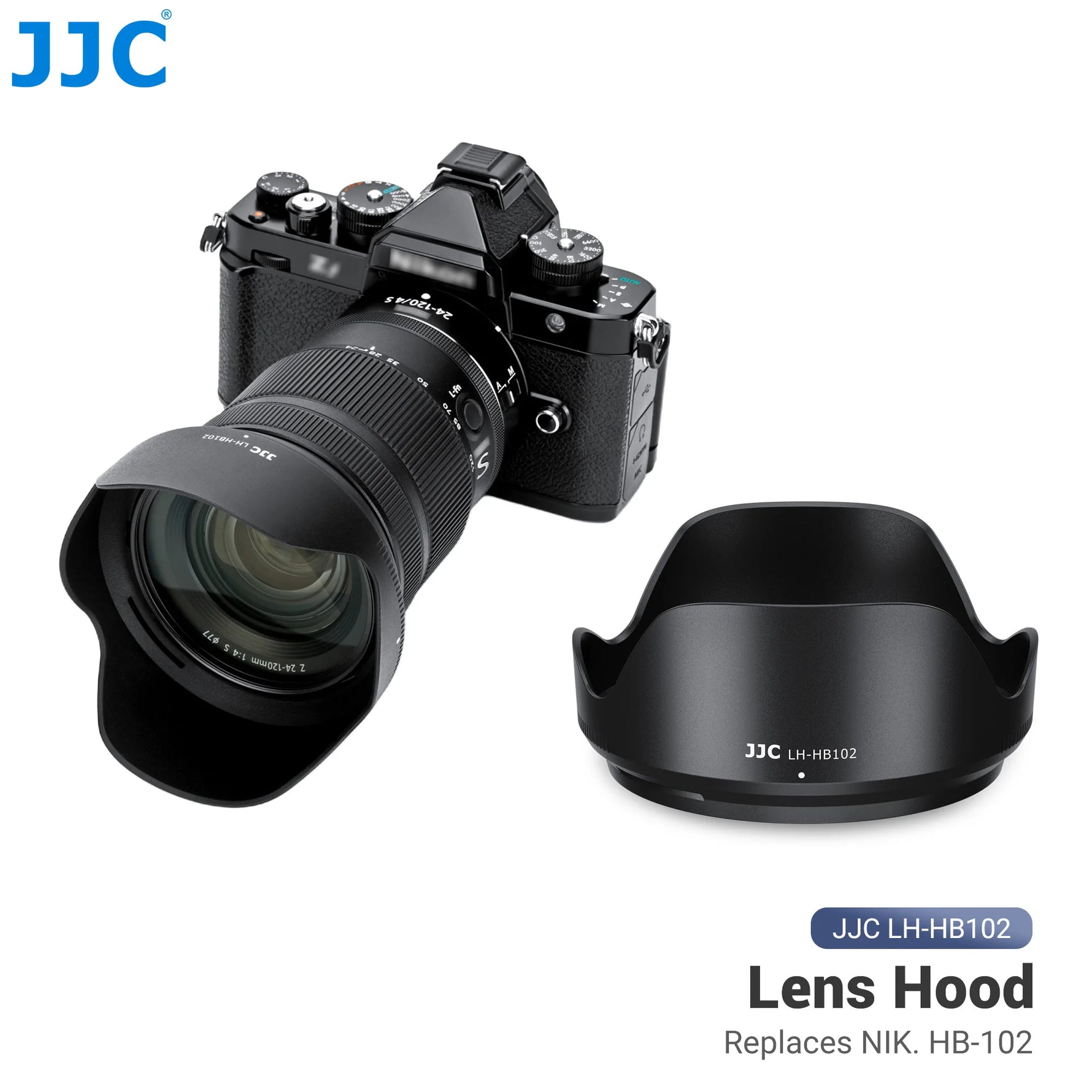 JJC 77mm Lens Hood for Nikon Z 24-120mm & 28-400mm