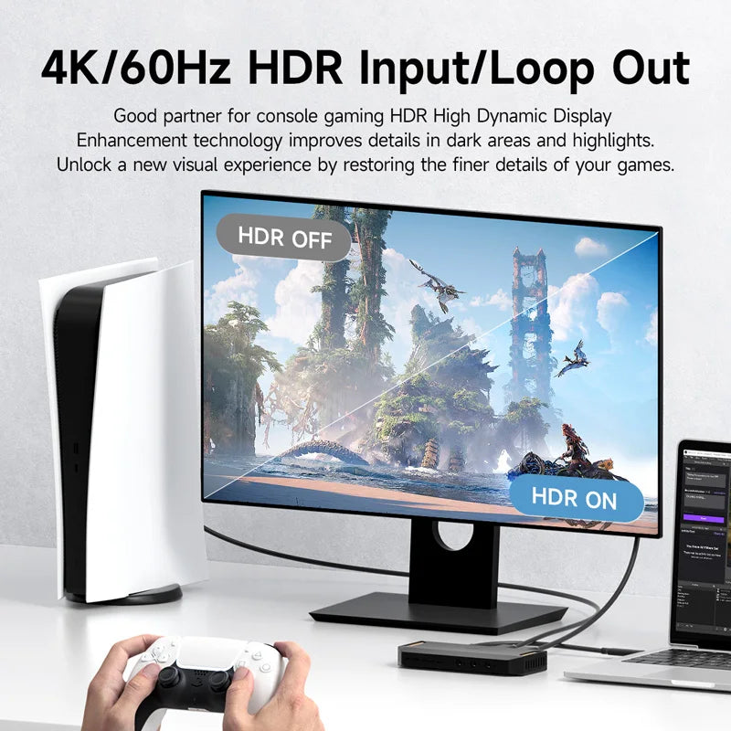 Hagibis 4K HDMI Video Capture Card
