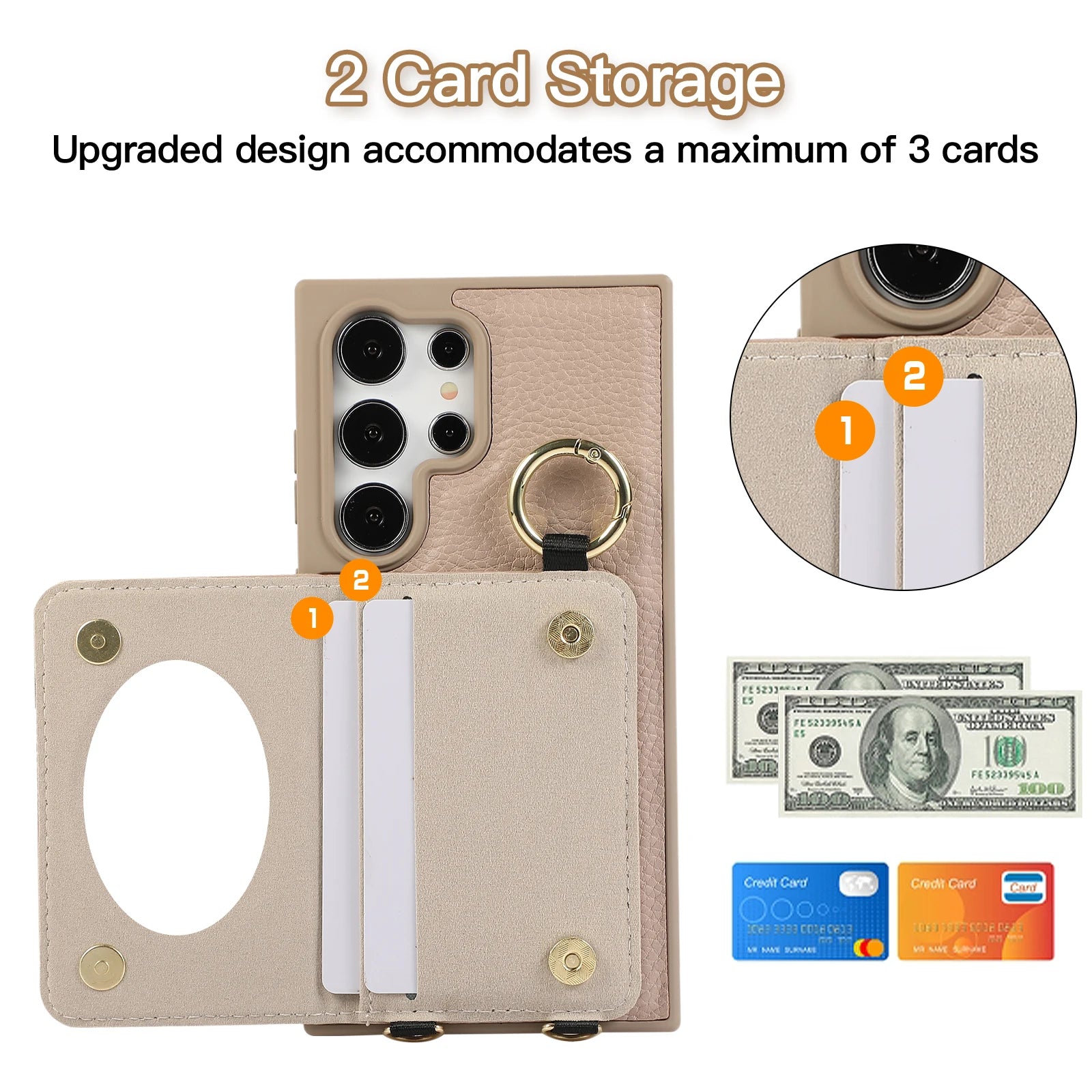 Plaid Pattern Leather Crossbody Wallet Case for Samsung Galaxy S25 Series