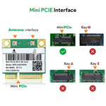 EDUP AX210HMW Mini PCI-E WiFi 6E Card