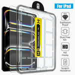 Tempered Glass Screen Protector with Snap-Fit Alignment Frame for iPad (11th Generation)