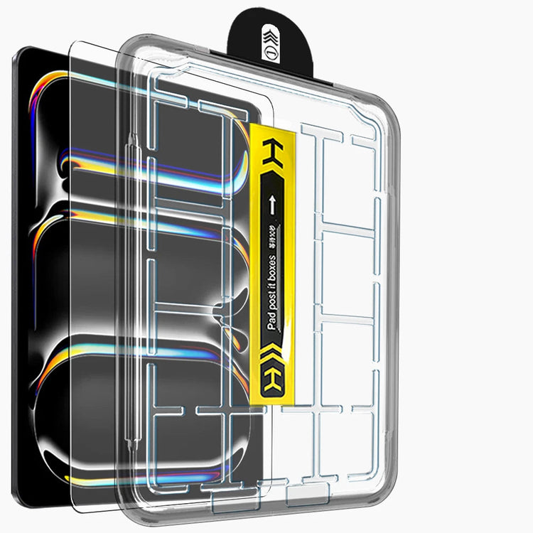 Snap-Fit Alignment Tempered Glass Screen Protector for iPad Air M4