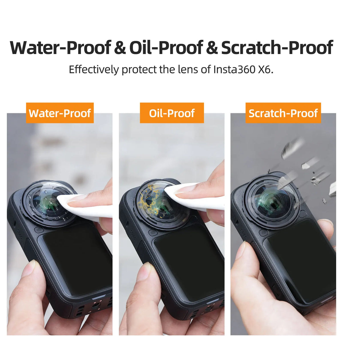 ND and MCUV Lens Filters for Insta360 X6