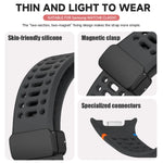 Adjustable Magnetic Silicone Band for Samsung Galaxy Watch 8 & Galaxy Watch 8 Classic