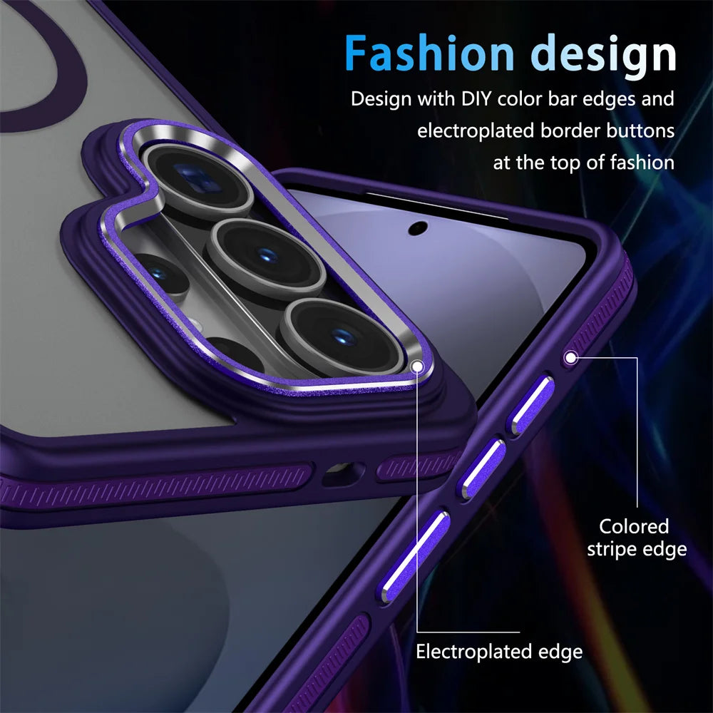 Premium Matte Finish Magnetic Case for Samsung Galaxy S26 Series