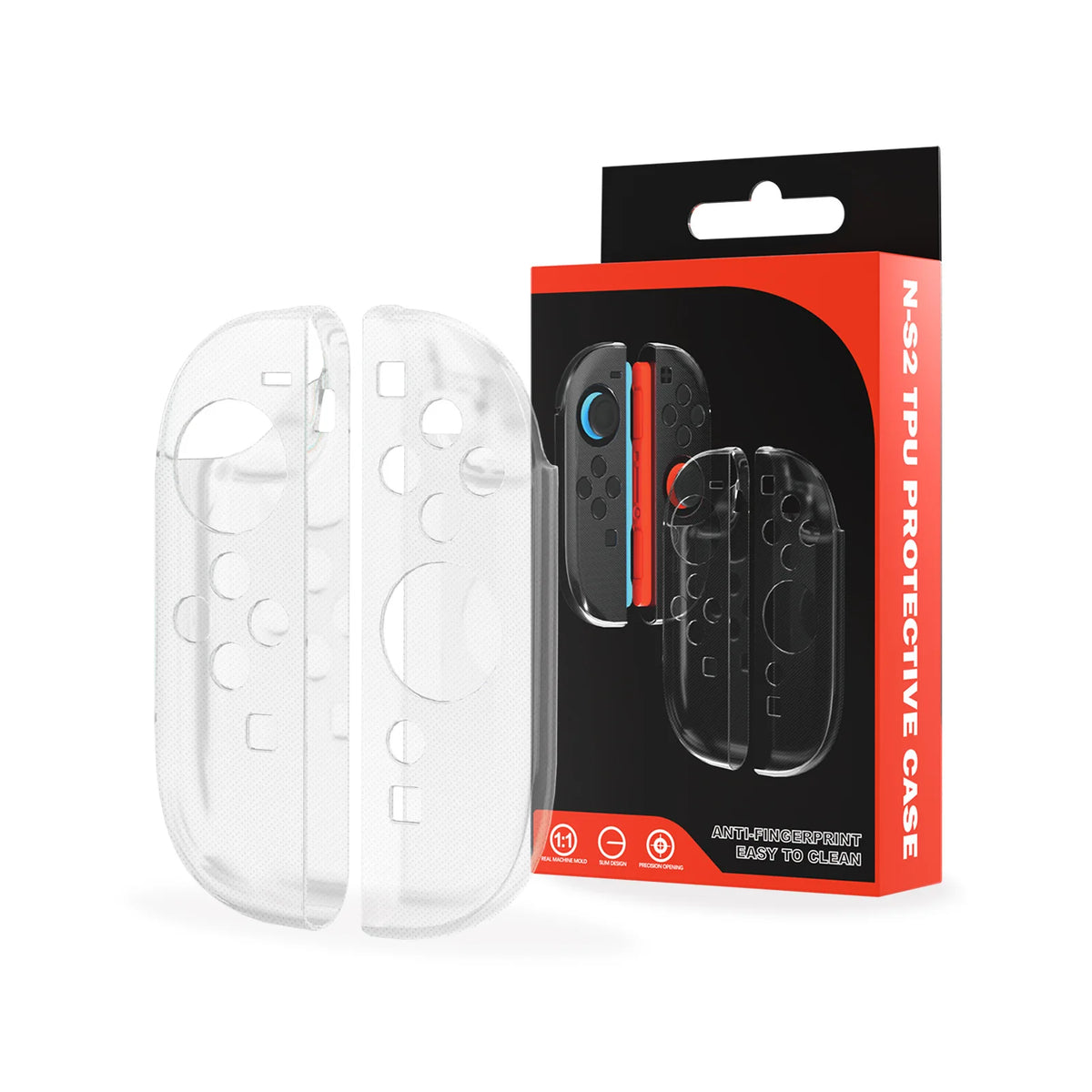 Transparent TPU Joy-Con Shell Nintendo Switch 2