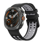 Breathable Perforated Silicone Sport Band for Samsung Galaxy Watch Ultra 2