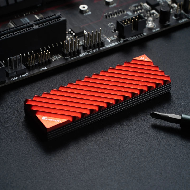 Jonsbo M.2 SSD NVMe Aluminum Heatsink with Thermal Pad