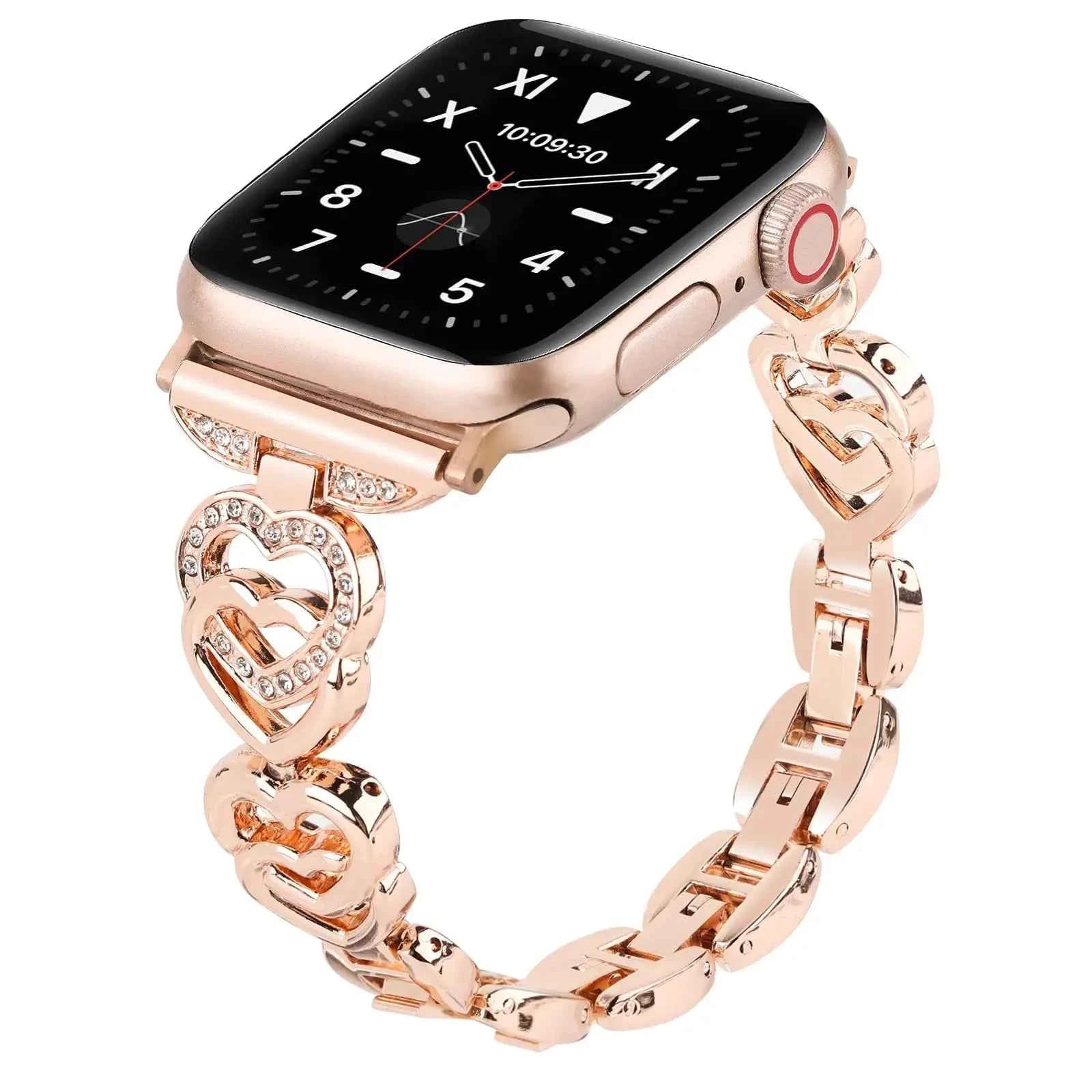 Diamond Heart Strap for Apple Watch