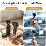 Magnetic Quick-Release Camera Grip Mount with Filter Storage for DJI Osmo Pocket 4P / 4