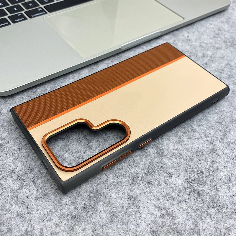 Hybrid Dual-Tone Magnetic Case for Samsung Galaxy S25 Ultra