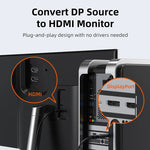 CABLETIME DisplayPort to HDMI 4K60Hz Adapter