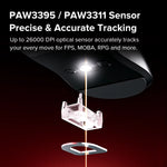 Delux M800mini Pro Lightweight Wireless Gaming Mouse