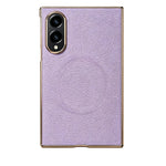 Lychee Grain Leather Magnetic Case for Samsung Galaxy Z Fold 8