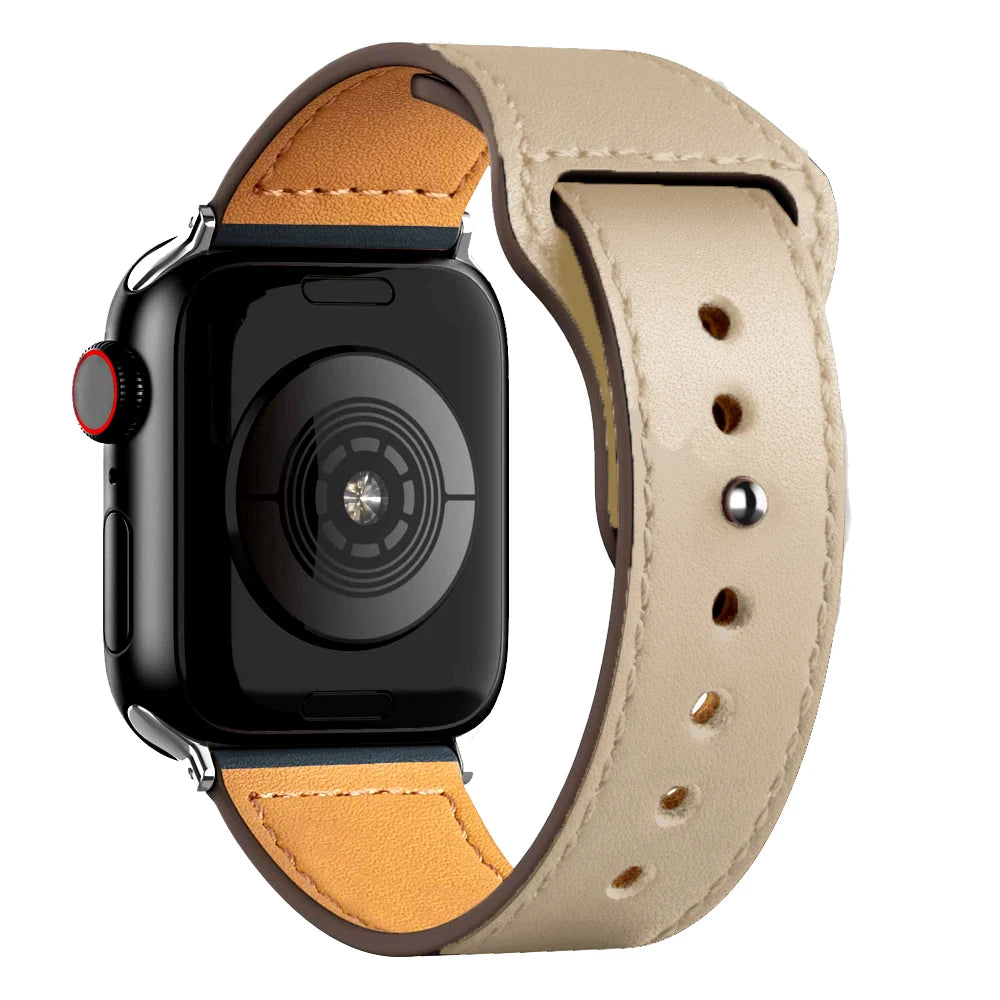 Premium Leather Strap for Apple Watch
