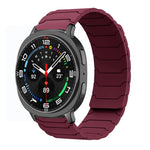 Sport Silicone Band with Magnetic Clasp for Samsung Galaxy Watch 8 / Galaxy Watch 8 Classic