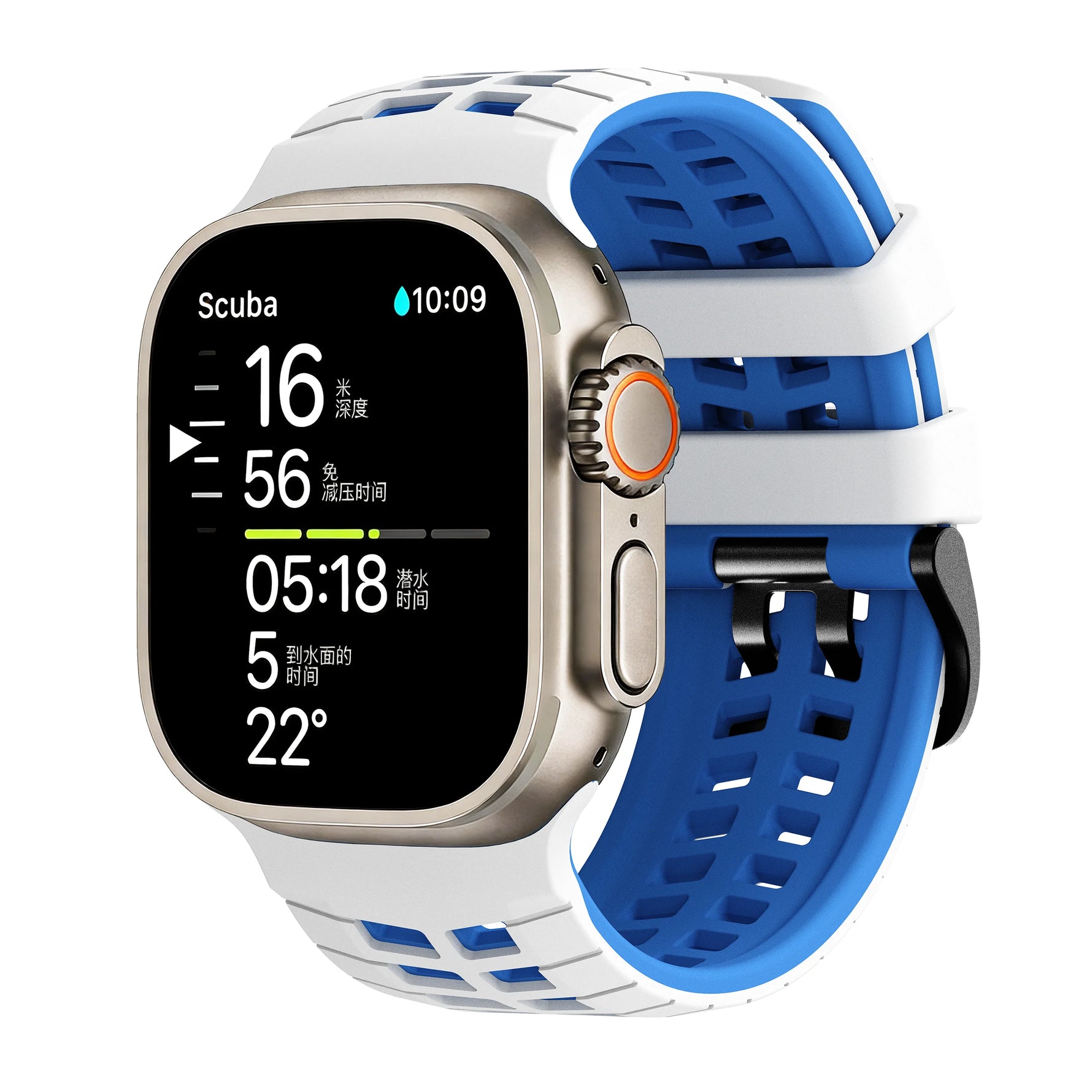 Perforated Silicone Sport Strap for Apple Watch