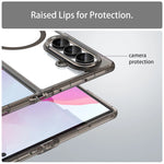 Transparent Hard PC Case with Anti-Fingerprint Coating for Samsung Galaxy Z Fold 8 Ultra