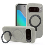 Google Pixel 10 Series Alcantara Magnetic Case with Foldable Stand