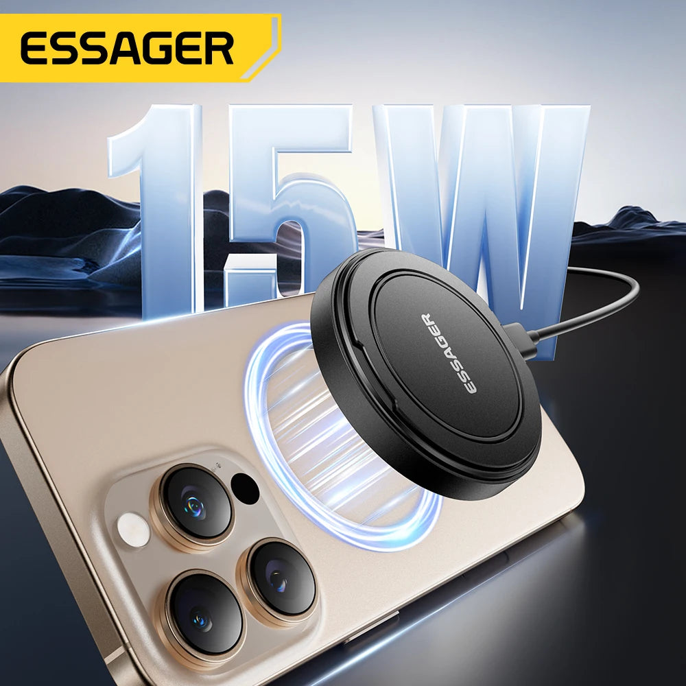 Essager 15W Magnetic Wireless Charger with Holder