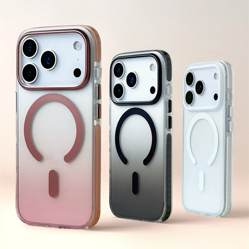 Frosted Gradient MagSafe Case for iPhone 17 Series