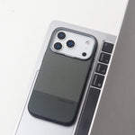 Protective 3D Leather Texture MagSafe Case with Metal Lens Cover for iPhone 17 Series