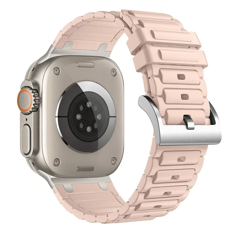 Luxury Silicone Band for Apple Watch