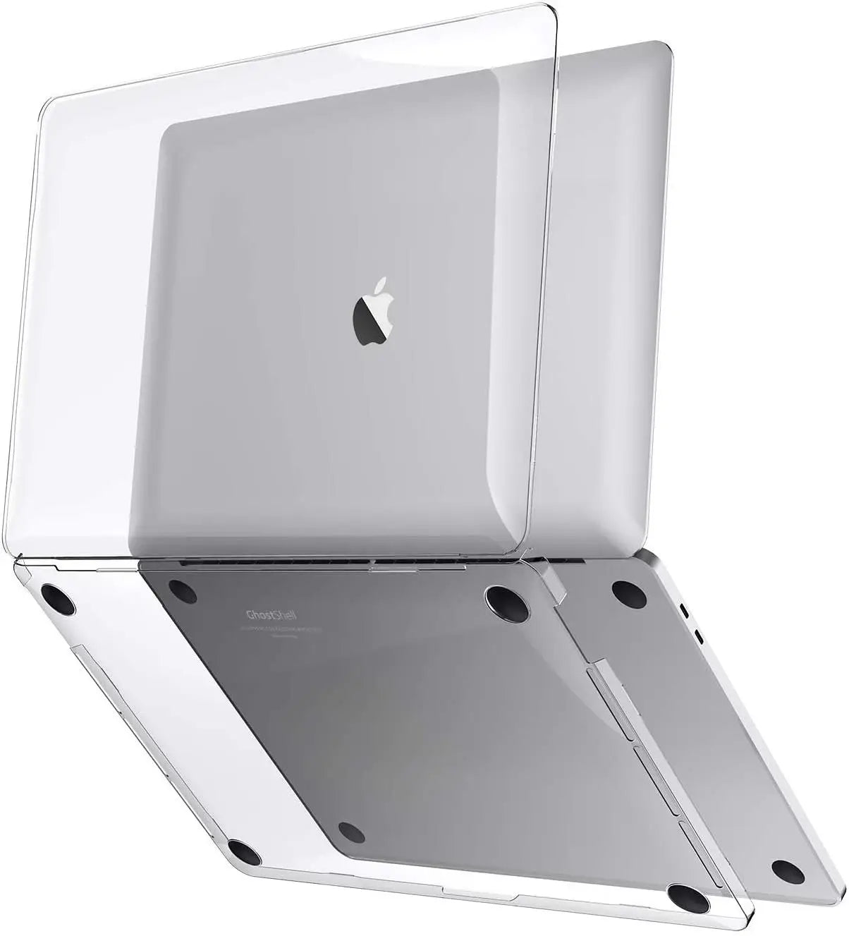 Crystal Clear Lightweight Laptop Case for MacBook Pro M4 Series – Devicean