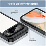 Google Pixel 10 Series Shockproof TPU + PC Clear Protective Case