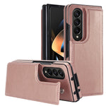 Luxury Leather Wallet Case for Samsung Galaxy Z Fold 5