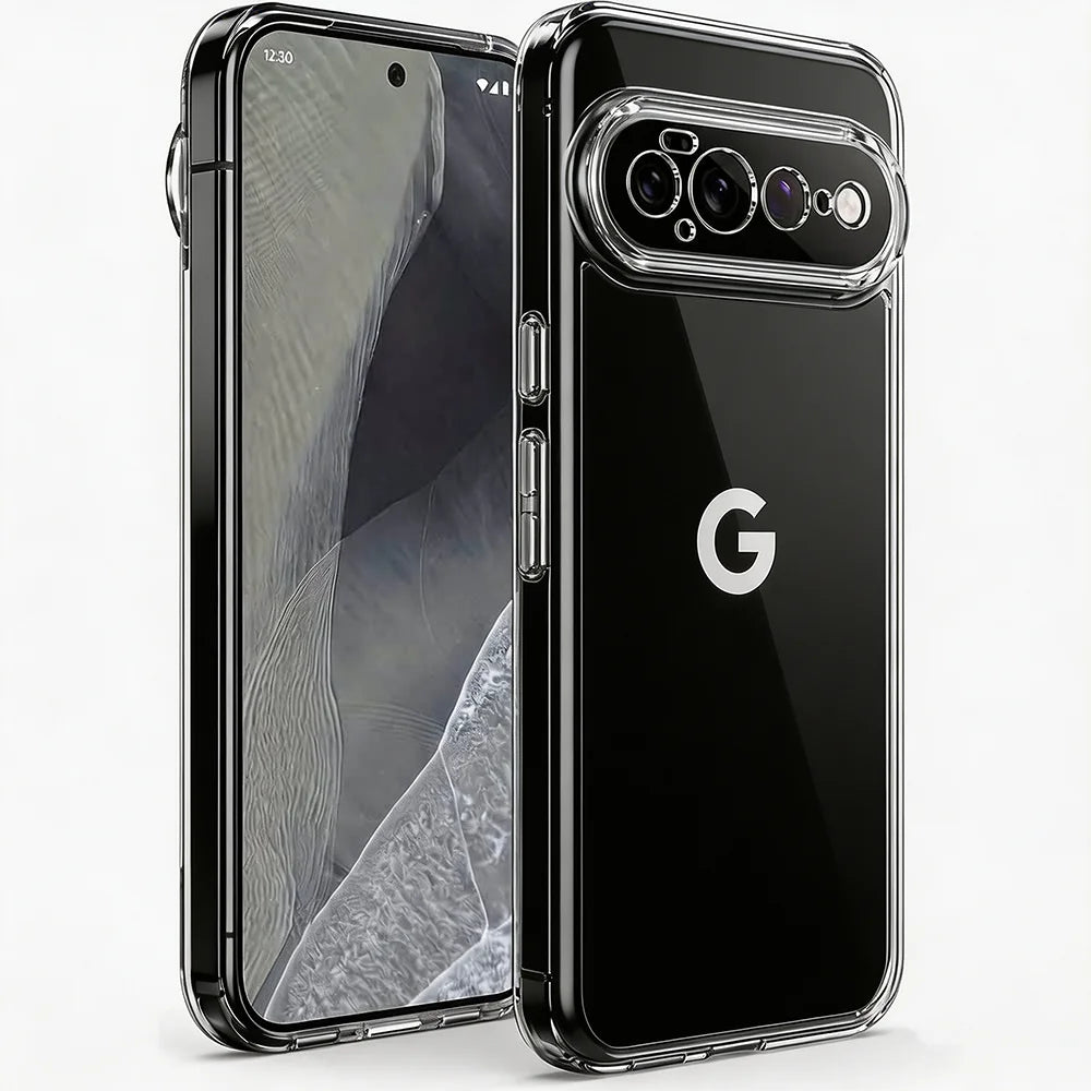 Clear Acrylic TPU Case with Air Cushion Corner Protection for Google Pixel 11 Series
