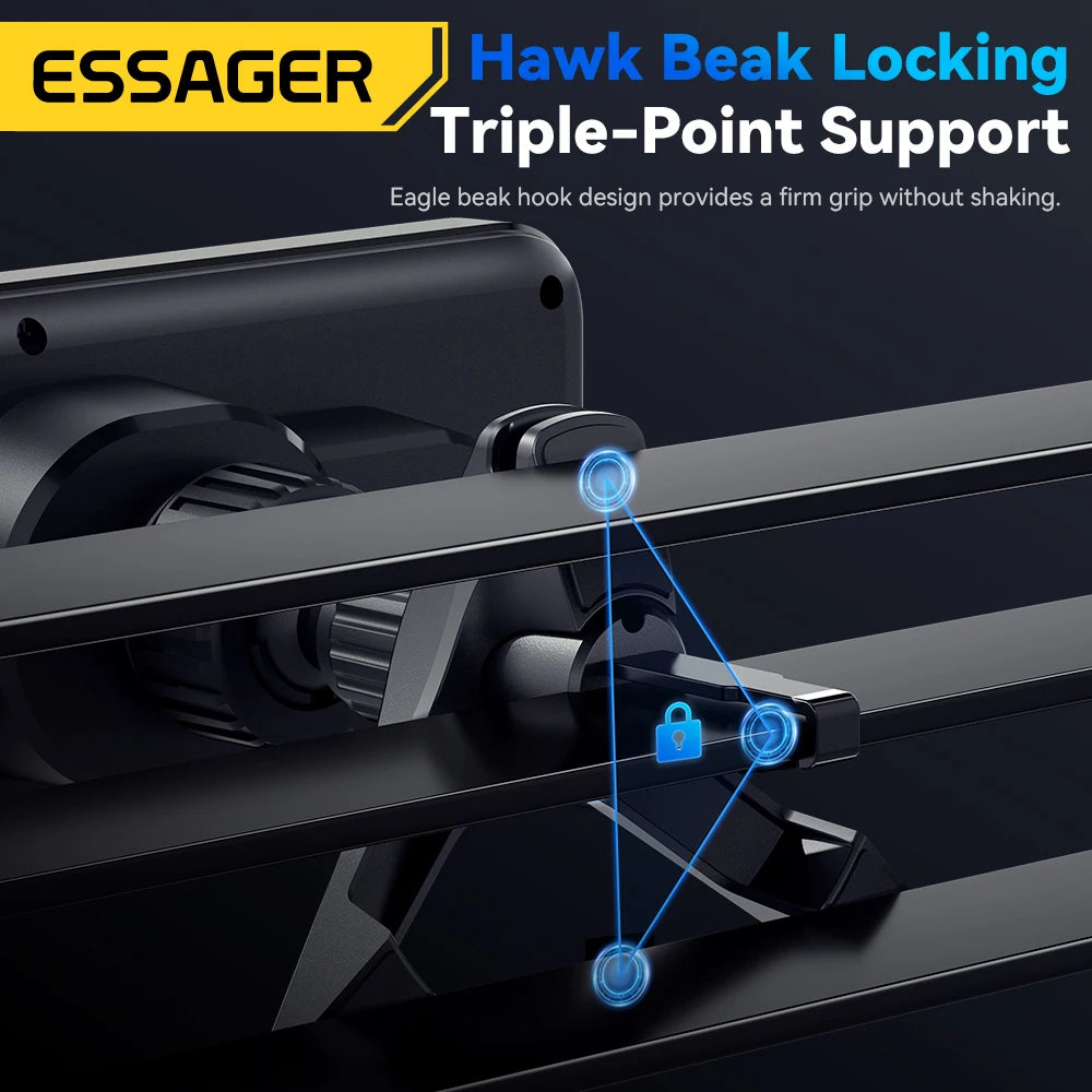Essager 15W Fold Screen Car Wireless Charger