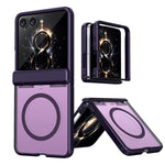 Shockproof PC and TPU Hinge Protection Case with Automatic Rebound for Samsung Galaxy Z Flip 7