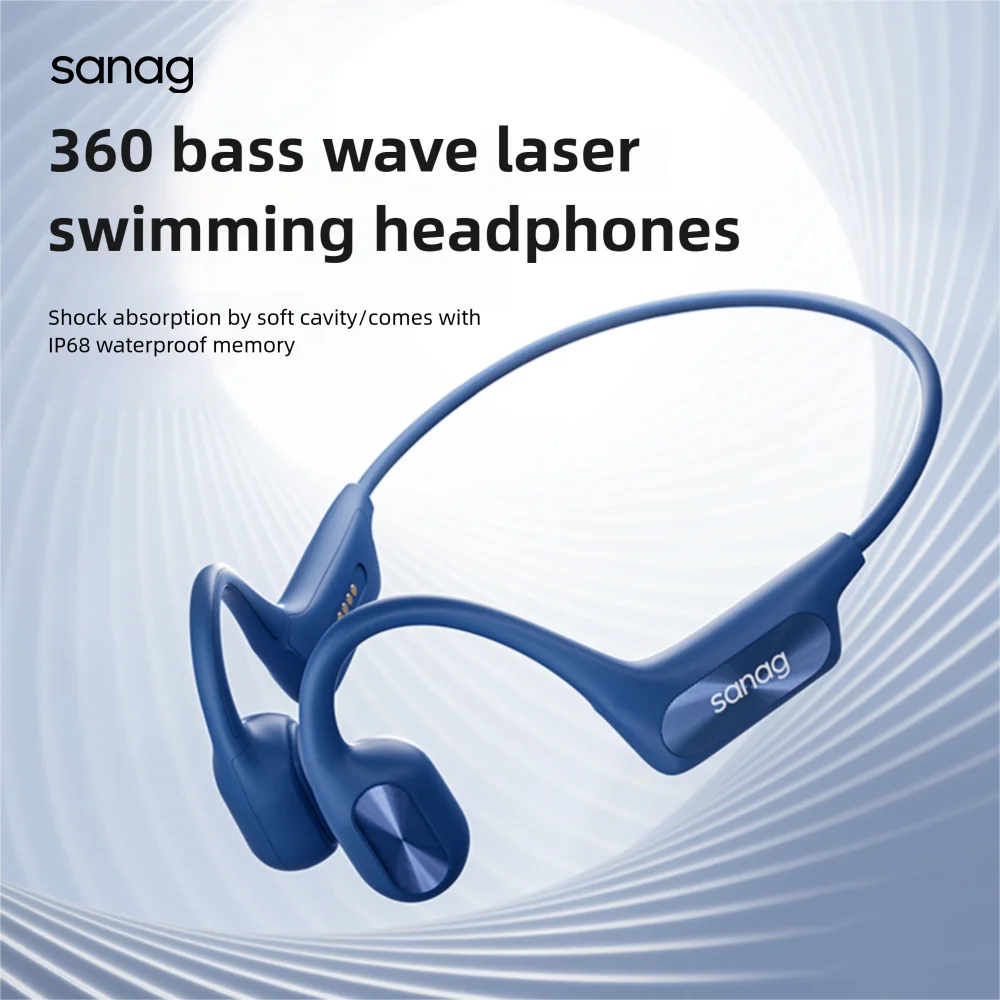 Sanag B51S True Bone Conduction Bluetooth 6.0 Earphones