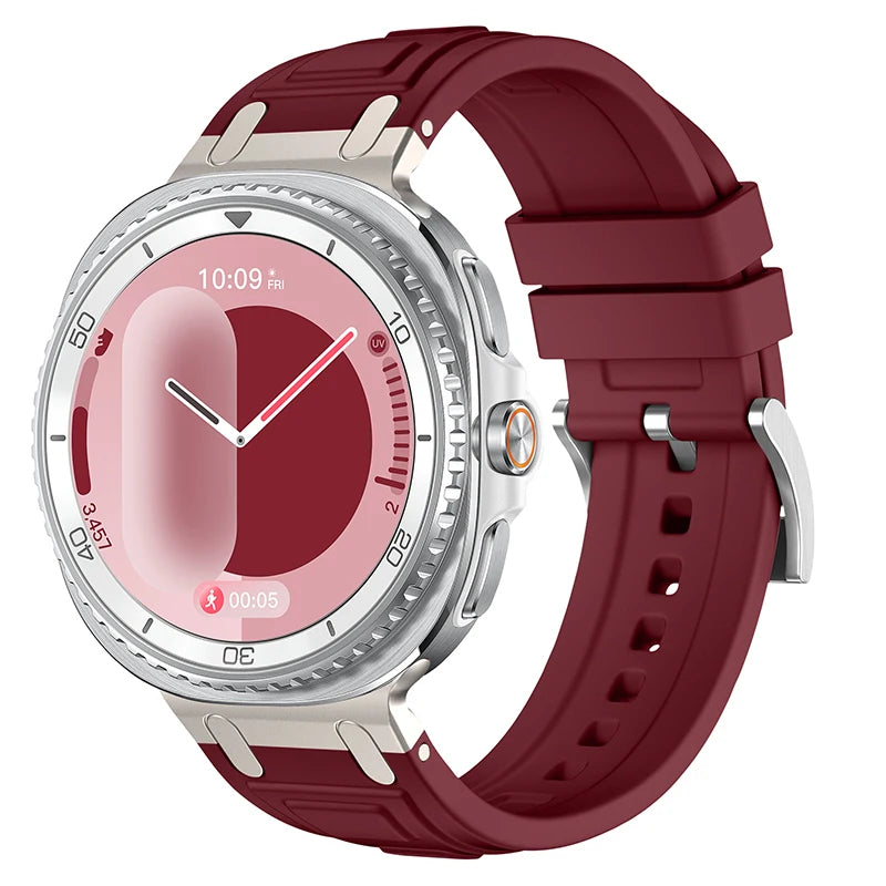 Waterproof Silicone Watch Band for Samsung Galaxy Watch 9