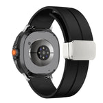 Silicone Magnetic Buckle Strap for Samsung Galaxy Watch 8 /  Galaxy Watch 8 Classic