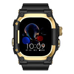 Silicone Rugged Strap with Metal Case for Apple Watch Ultra 2