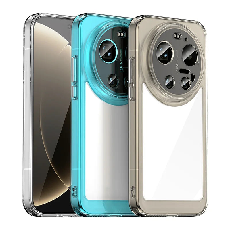 Transparent TPU Camera Protection Case for Xiaomi 17 Series