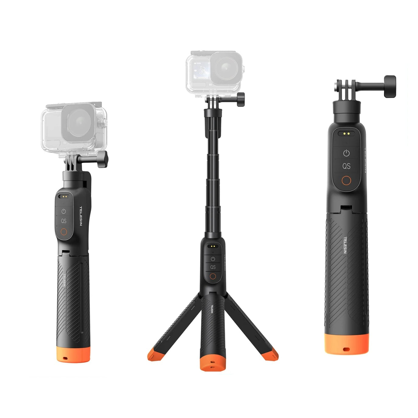 TELESIN Underwater Diving Wireless Remote Selfie Stick for DJI Osmo Action 6