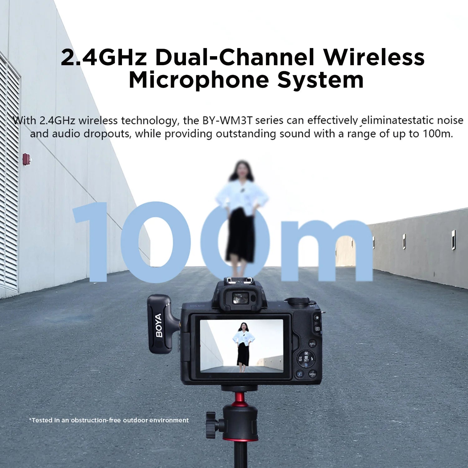 BOYA BY-WM3T Wireless Lavalier Microphone