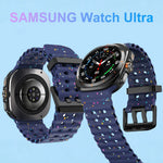Quick-Release Water-Resistant Sport Watch Bands for Samsung Galaxy Watch Ultra