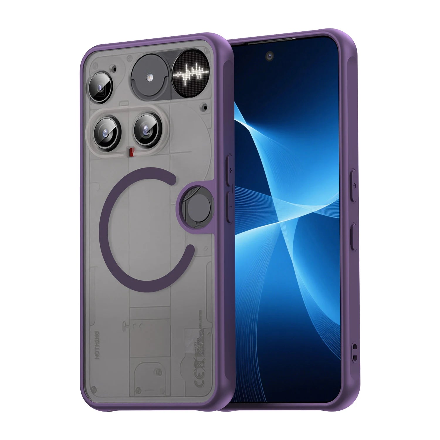 Translucent Frosted Magnetic Case for Nothing Phone 3