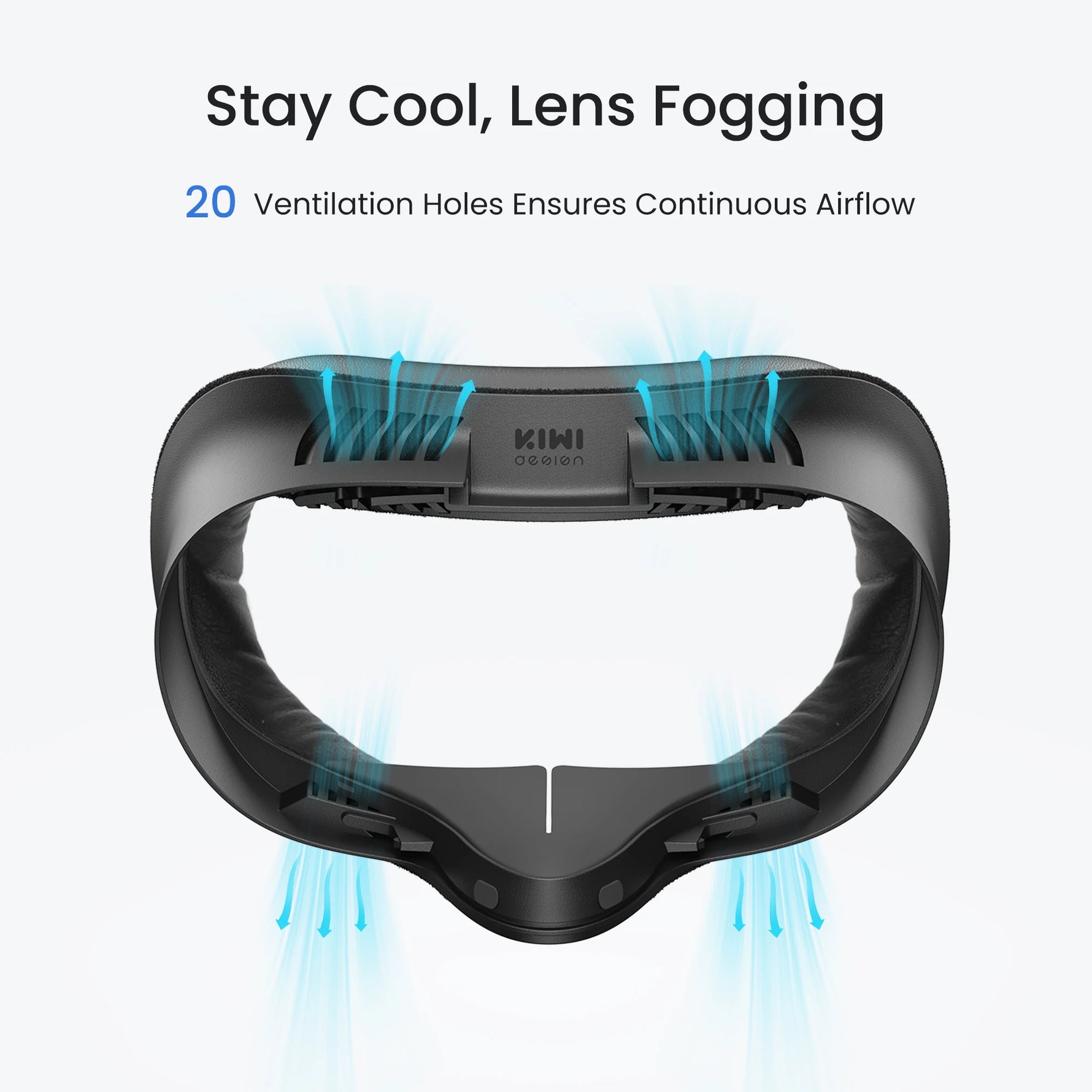 Meta Quest 3S Ventilation Face Cushion for Improved Airflow